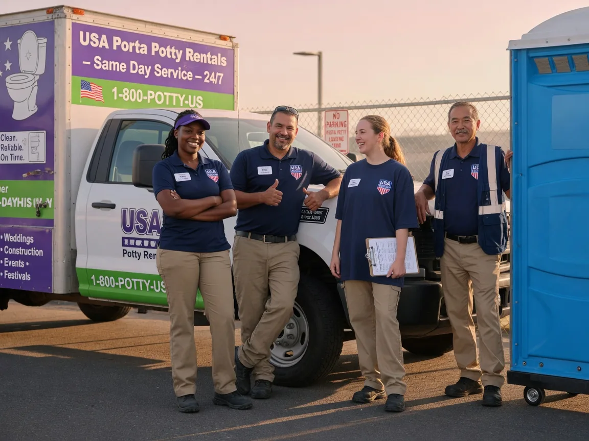 Porta Potty Rental company in Exeter, RI